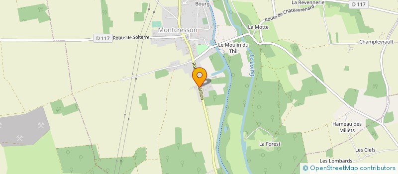 localisation de l'entreprise MONSIEUR JACKY SIMON à CONFLANS-SUR-LOING
