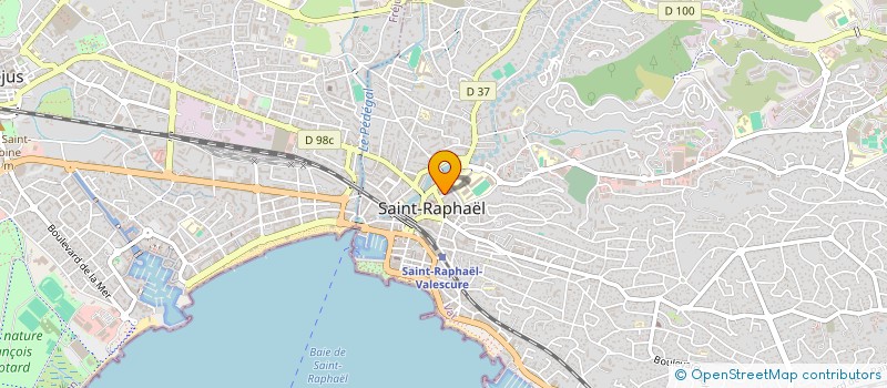 localisation de l'entreprise MONSIEUR JACKY SOUVIGNE  SAINT-RAPHAEL