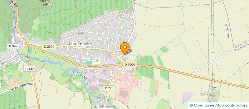 localisation de l'entreprise MONSIEUR JACKY STENGEL  MARLENHEIM