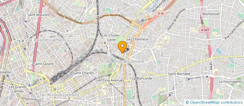 localisation de l'entreprise MONSIEUR JACKY STOCKMAN  MARSEILLE