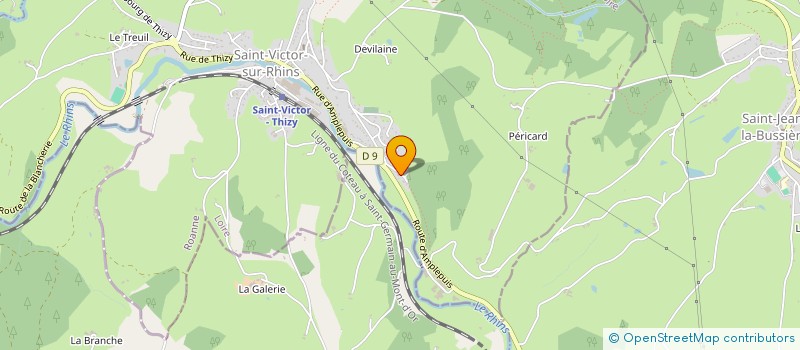 localisation de l'entreprise MONSIEUR JACKY TOMA  SAINT-VICTOR-SUR-RHINS