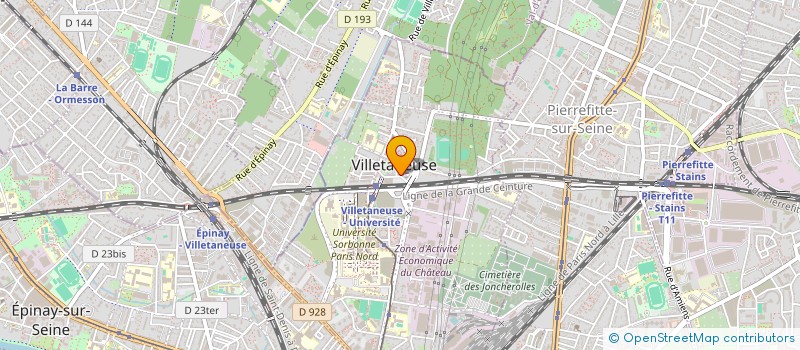 localisation de l'entreprise MONSIEUR JACKY TOULORGE à VILLETANEUSE