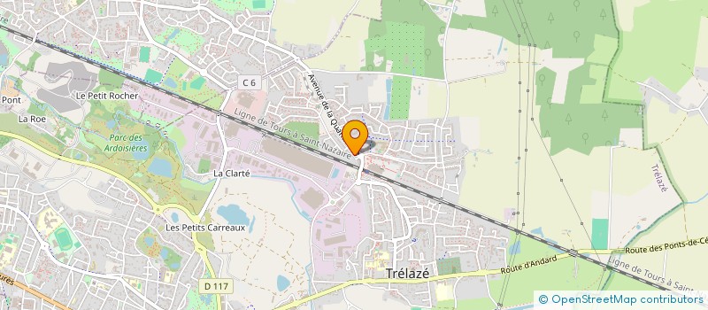 localisation de l'entreprise MONSIEUR JACKY TROST  TRELAZE