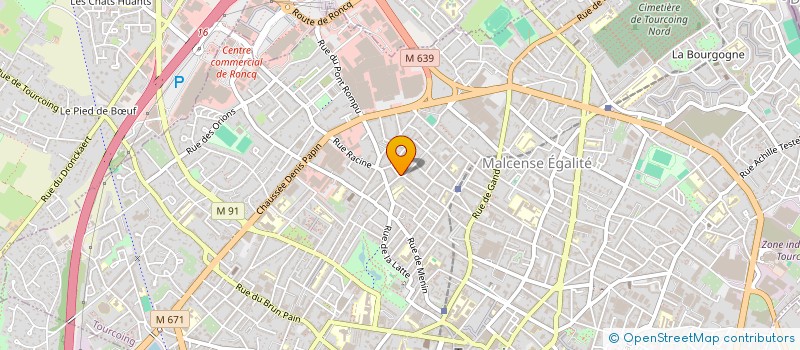localisation de l'entreprise MONSIEUR JACKY VAN EETVELDE à TOURCOING