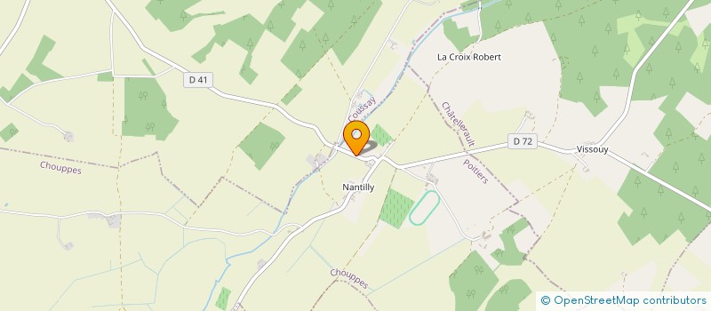 localisation de l'entreprise MONSIEUR JACKY VAUCELLE à CHOUPPES