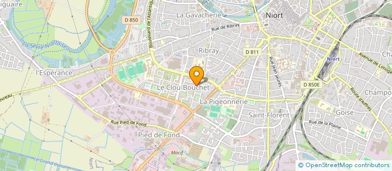 localisation de l'entreprise MONSIEUR JACKY VERGNETTE à NIORT