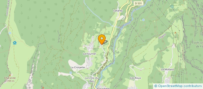 localisation de l'entreprise MONSIEUR JACKY VIOLLAND  ENGINS