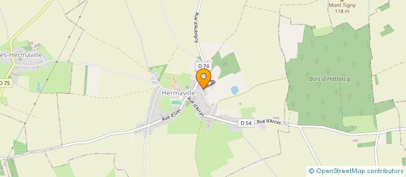 localisation de l'entreprise MONSIEUR JACKY WOLOSZYN  FREVIN-CAPELLE