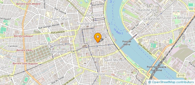 localisation de l'entreprise MONSIEUR JACOB BRINTH  BORDEAUX