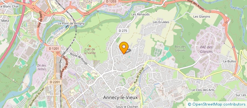 localisation de l'entreprise MONSIEUR JACOB CARTER à ANNECY