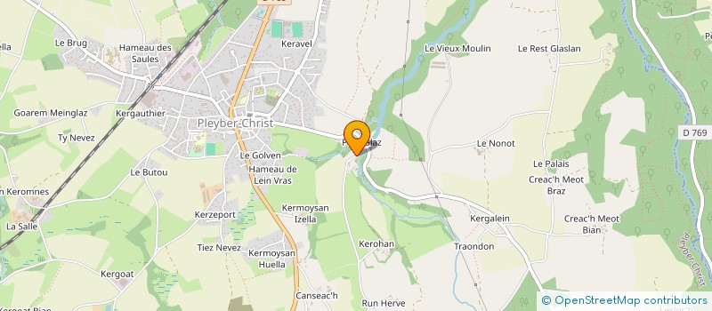 localisation de l'entreprise MONSIEUR JACOB DAUBER  MORLAIX