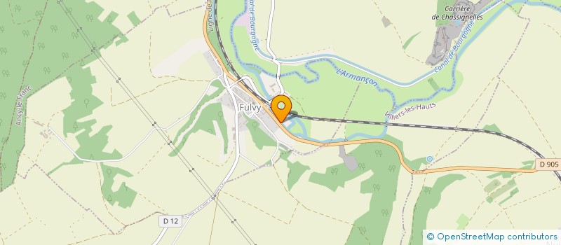 localisation de l'entreprise MONSIEUR JACOB DEGRAAF  FULVY