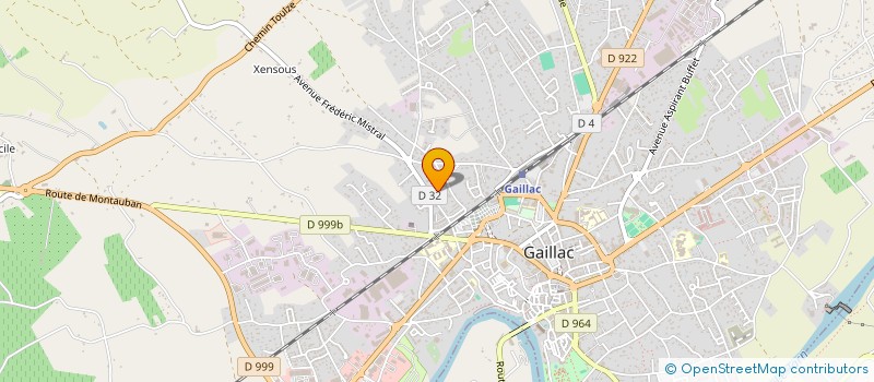 localisation de l'entreprise MONSIEUR JACOB DEVROE  GAILLAC