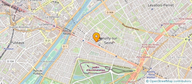localisation de l'entreprise MONSIEUR JACOB ELGRABLY à NEUILLY-SUR-SEINE