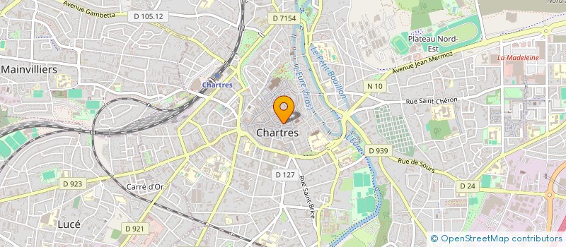 localisation de l'entreprise MONSIEUR JACOB GUEZ à CHARTRES