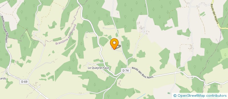 localisation de l'entreprise MONSIEUR JACOB HUIZENGA  MAREUIL EN PERIGORD