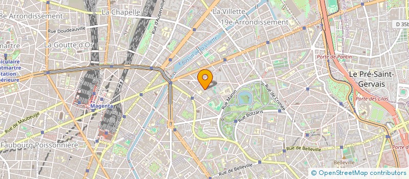 localisation de l'entreprise MONSIEUR JACOB KALFON  PARIS