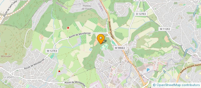 localisation de l'entreprise MONSIEUR JACOB LEGROS à GRABELS