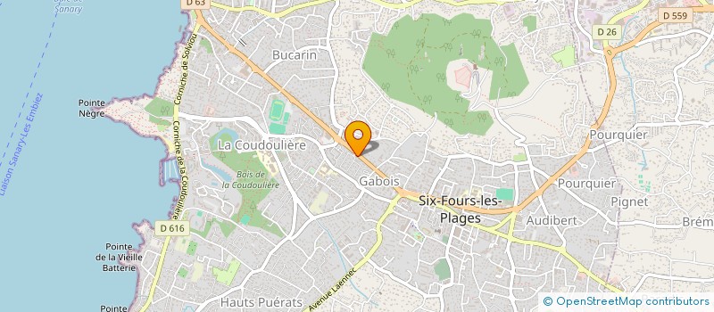 localisation de l'entreprise MONSIEUR JACOB LOPEZ à SIX-FOURS-LES-PLAGES