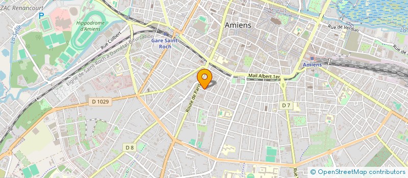localisation de l'entreprise MONSIEUR JACOB MELIN KOUAME à AMIENS