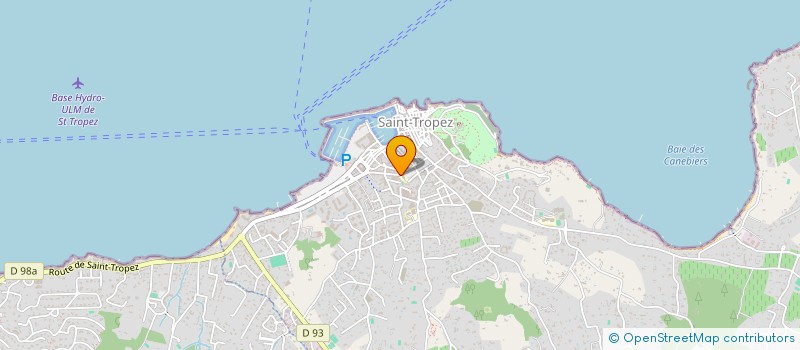 localisation de l'entreprise MONSIEUR JACOB SCHOUTEN à SAINT-TROPEZ