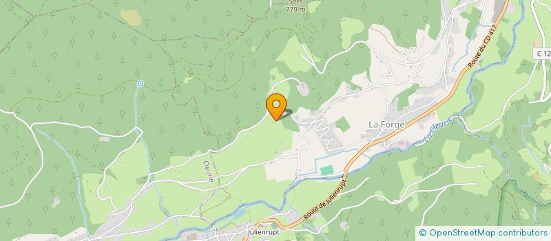 localisation de l'entreprise MONSIEUR JACOB SMITS  LA FORGE