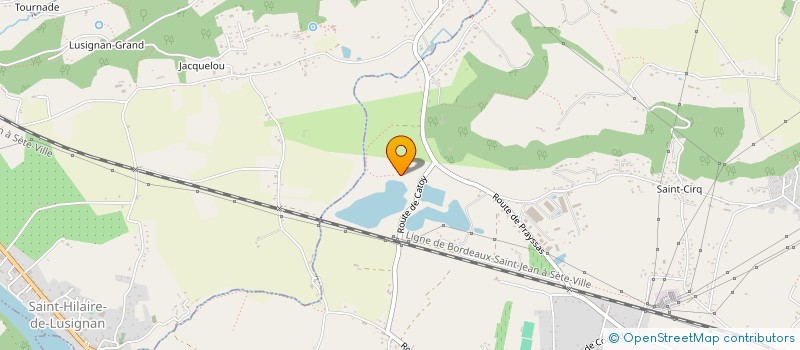 localisation de l'entreprise MONSIEUR JACOB URRUTIA  COLAYRAC-SAINT-CIRQ