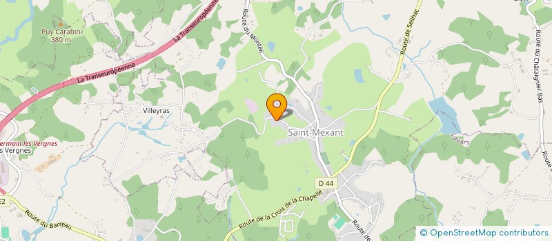 localisation de l'entreprise MONSIEUR JACOB YOUNG  SAINT-MEXANT