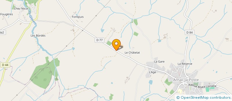 localisation de l'entreprise MONSIEUR JACOBUS VAN BRUCHEM à ARNAC-LA-POSTE