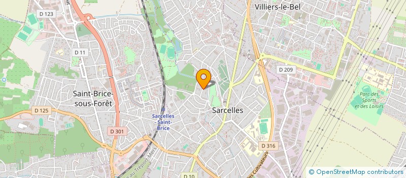 localisation de l'entreprise MONSIEUR JACOPO STEPHENSON à SARCELLES