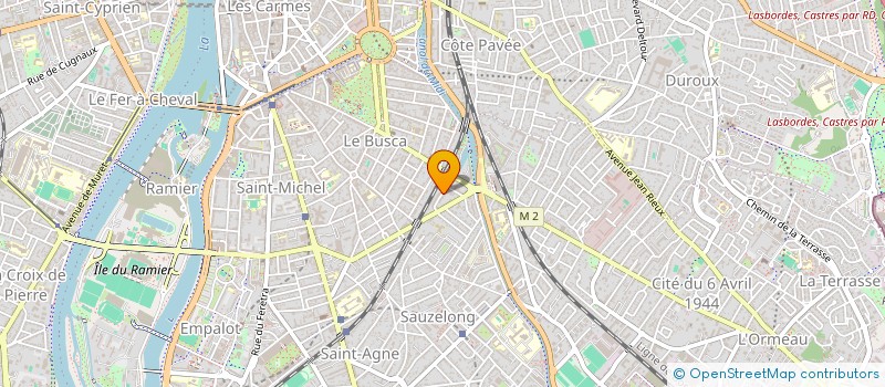 localisation de l'entreprise MONSIEUR JACOT LAURY à TOULOUSE