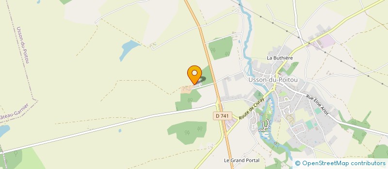 localisation de l'entreprise MONSIEUR JACQUELINE MATHIEU  SAINT-MARTIN-LARS