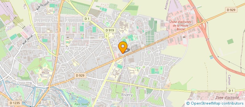 localisation de l'entreprise MONSIEUR JACQUELINE MBIYAVANGA  AMIENS