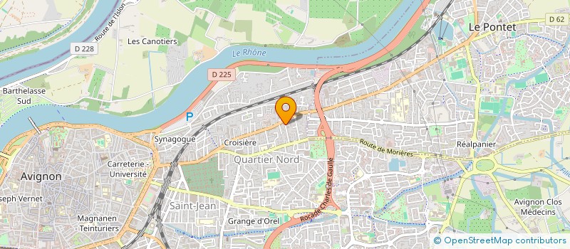 localisation de l'entreprise MONSIEUR JACQUELINE SAPSIZIAN  AVIGNON