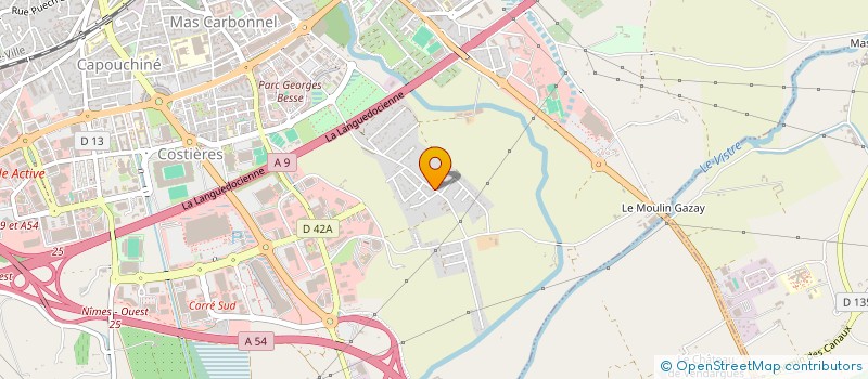 localisation de l'entreprise MONSIEUR JACQUELINE SEGARA  NIMES