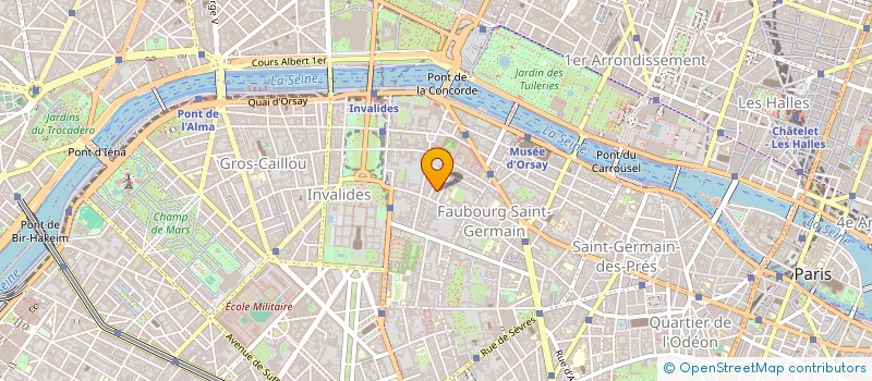 localisation de l'entreprise MONSIEUR JACQUELINE SURER  PARIS