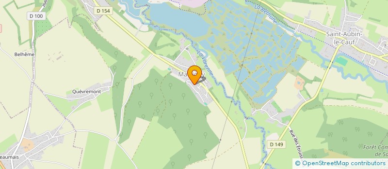 localisation de l'entreprise MONSIEUR JACQUES ACHER  MARTIGNY