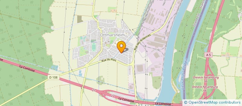 localisation de l'entreprise MONSIEUR JACQUES ADAM  OTTMARSHEIM