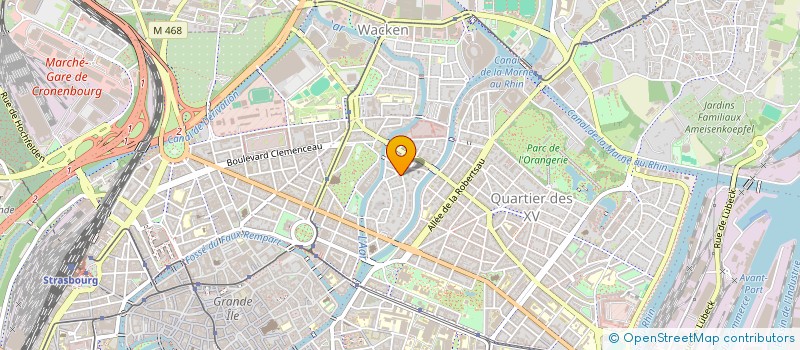 localisation de l'entreprise MONSIEUR JACQUES AGIMAN à STRASBOURG