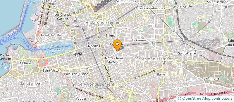 localisation de l'entreprise MONSIEUR JACQUES AH PO à MARSEILLE