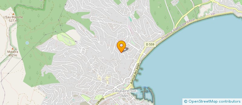 localisation de l'entreprise MONSIEUR JACQUES AKENINE  ROQUEBRUNE-SUR-ARGENS