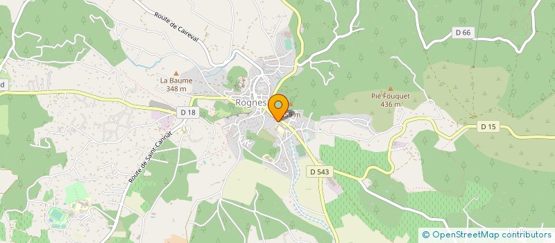localisation de l'entreprise MONSIEUR JACQUES ALBERT CLAIN à ROGNES