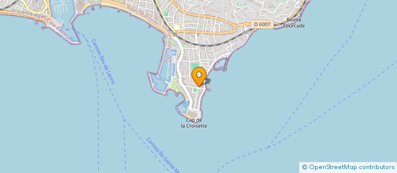 localisation de l'entreprise MONSIEUR JACQUES ALEMANY à CANNES