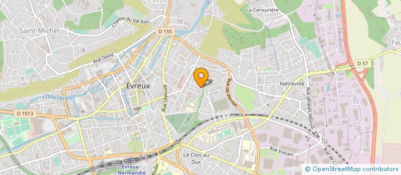 localisation de l'entreprise MONSIEUR JACQUES ALETTI à EVREUX