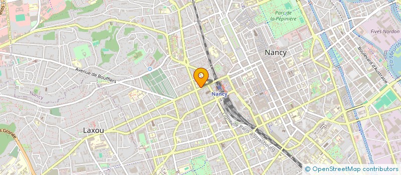 localisation de l'entreprise MONSIEUR JACQUES-ALEXANDRE BERNUS  NANCY