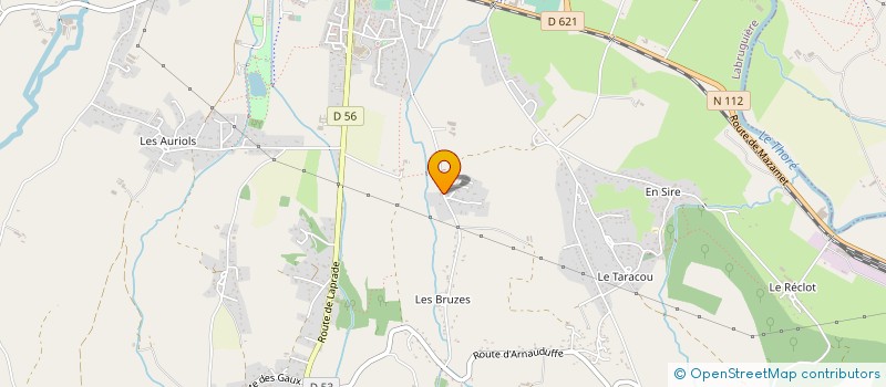 localisation de l'entreprise MONSIEUR JACQUES ALIBERT à LABRUGUIERE