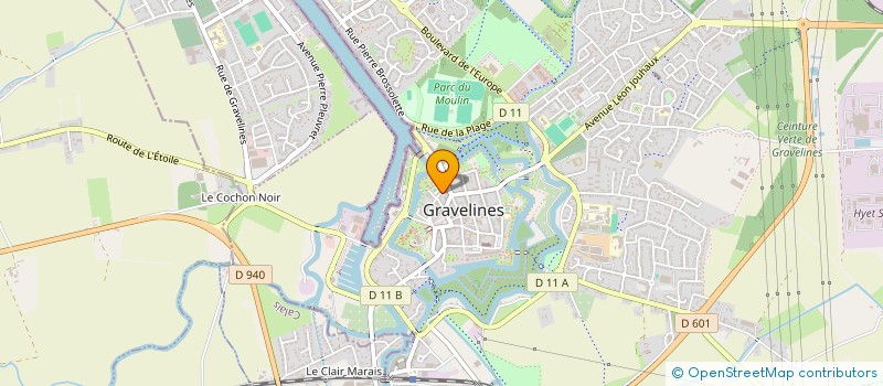 localisation de l'entreprise MONSIEUR JACQUES ALMAND à GRAVELINES
