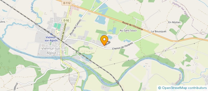 localisation de l'entreprise MONSIEUR JACQUES ALQUIER  VIELMUR-SUR-AGOUT