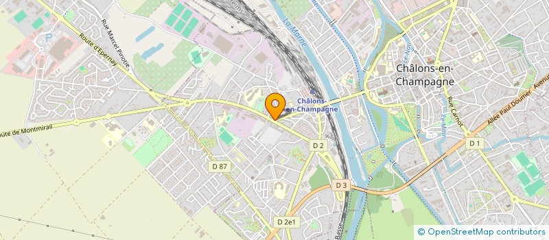 localisation de l'entreprise MONSIEUR JACQUES ALT à CHALONS-EN-CHAMPAGNE