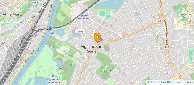 localisation de l'entreprise MONSIEUR JACQUES ALVES à VIGNEUX-SUR-SEINE